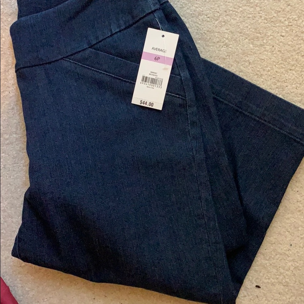 Kim Rogers denim dress capris